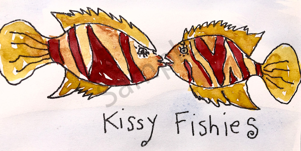 Kissy Fishes Art | Nicola  Gordon