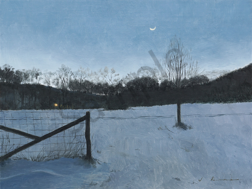Woods On A Snowy Evening Art | Jason Drake Studio