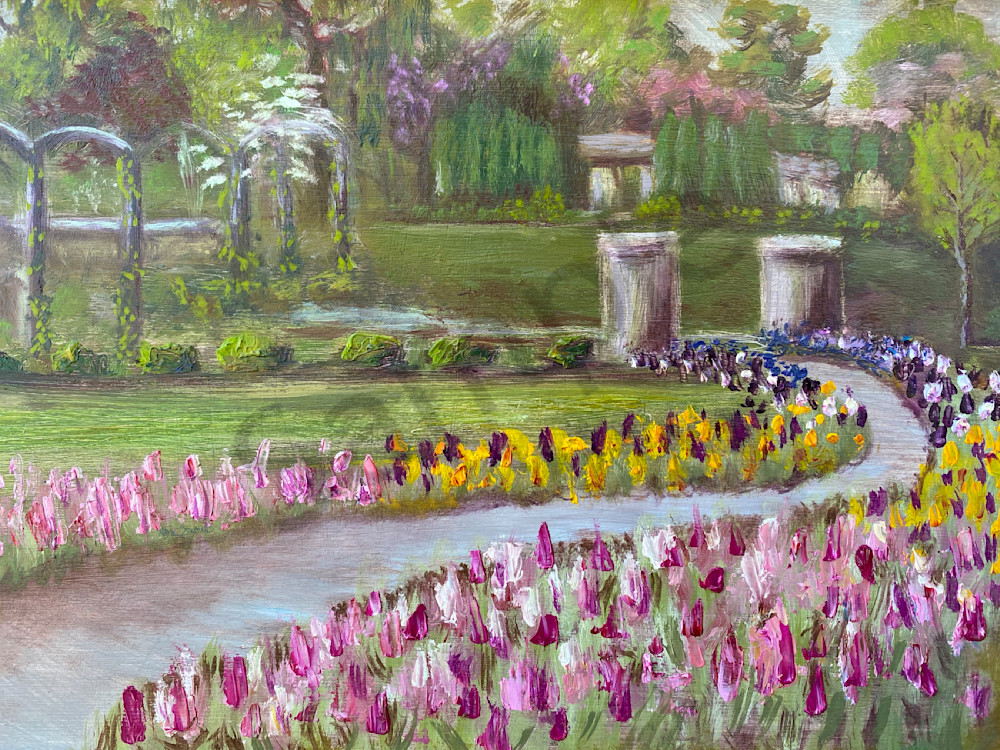The Tulips at Vander Veer Park, 5x7 Greeting Cards