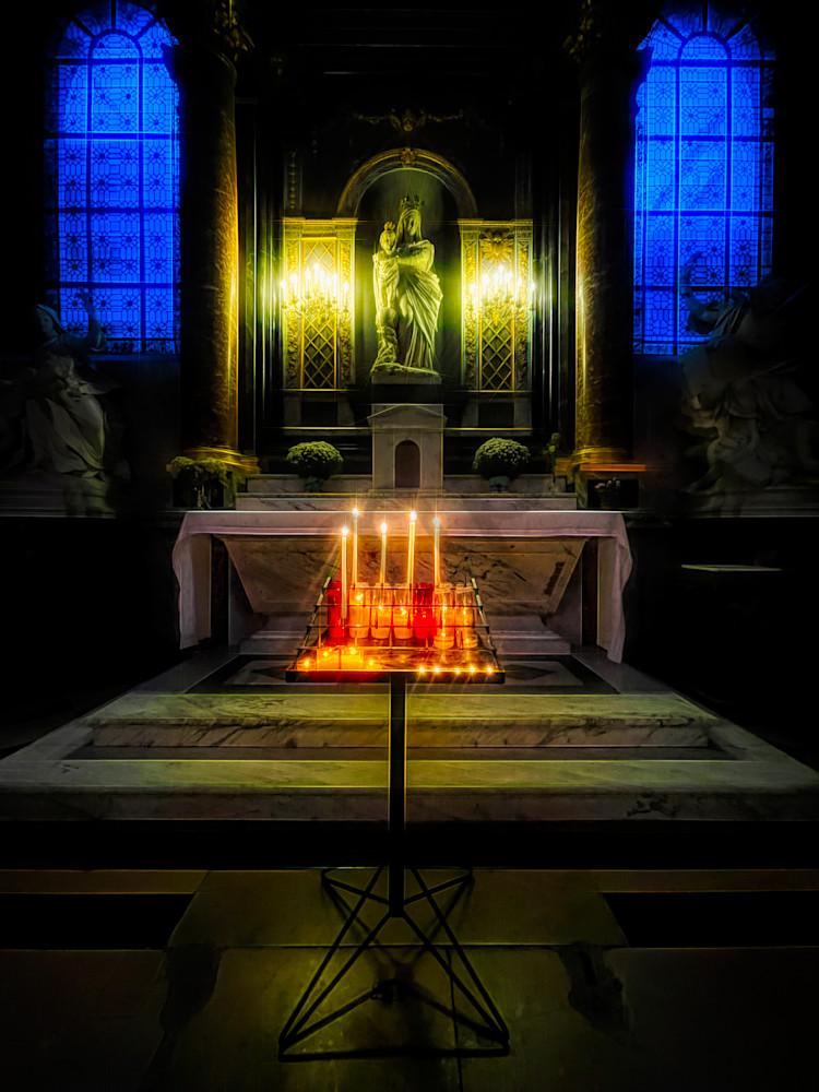 Candelabra Church Altar Paris Art | toddbreitling