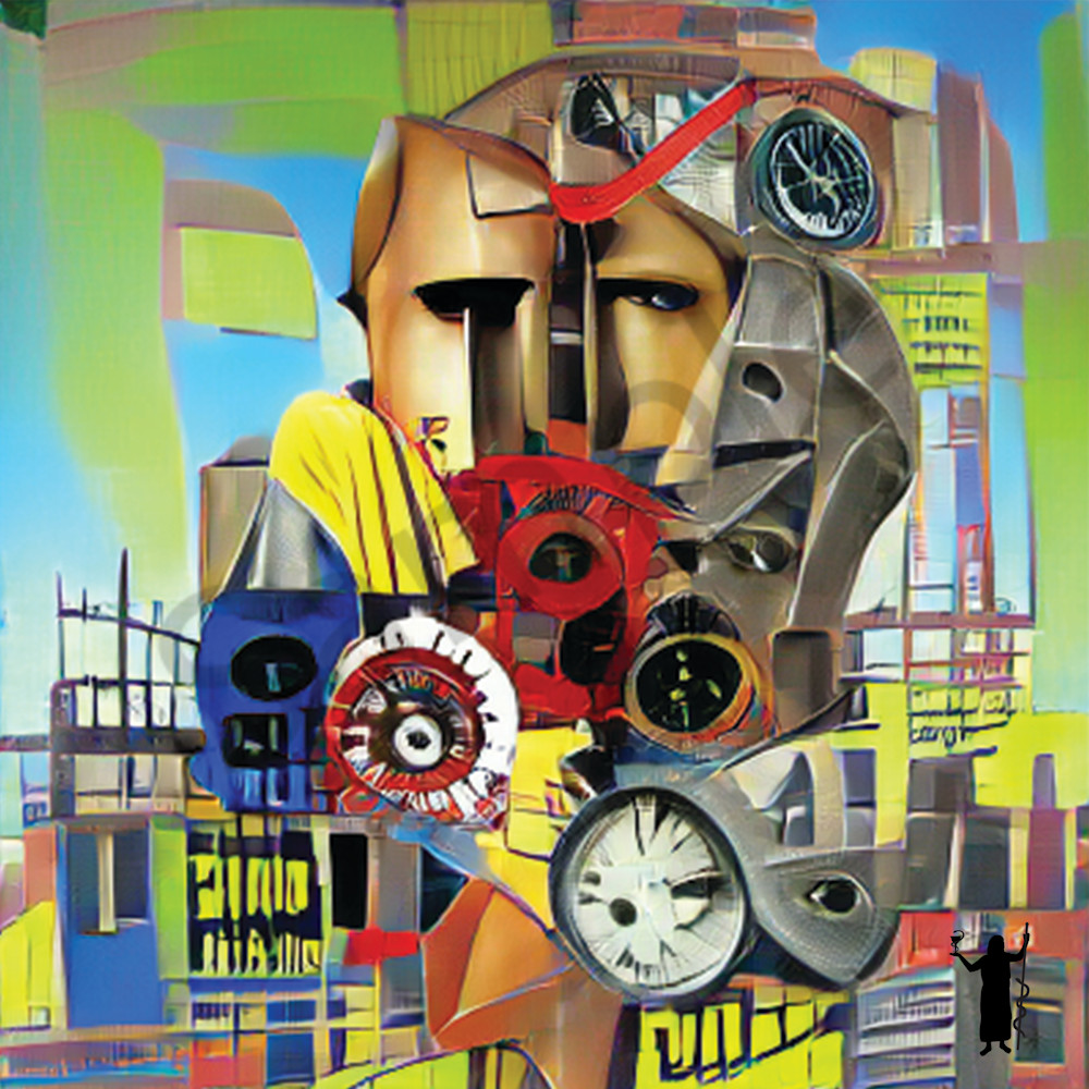 Face Time Dewey Art | MANN uP Art