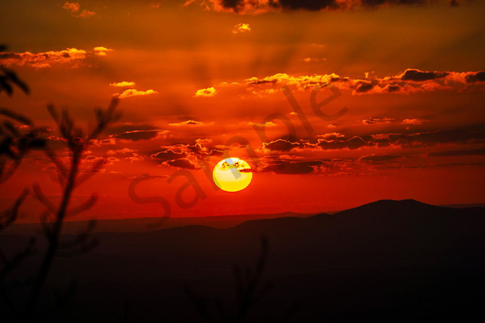 Blazing Day End Photography Art | Bama Price Photography