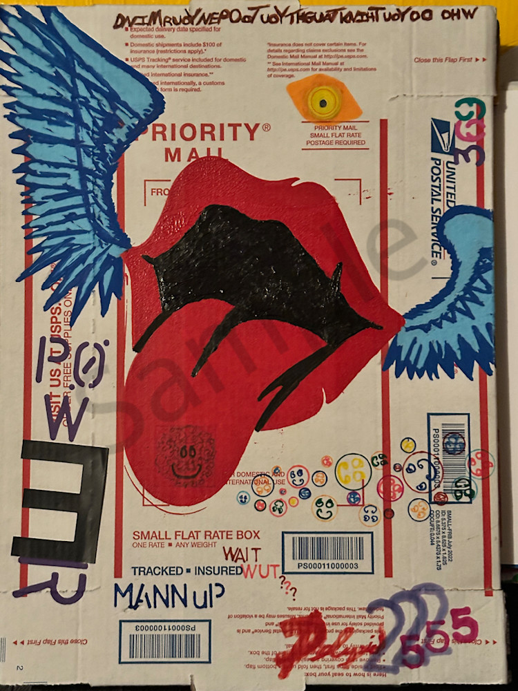 Flying Tongue Art | MANN uP Art