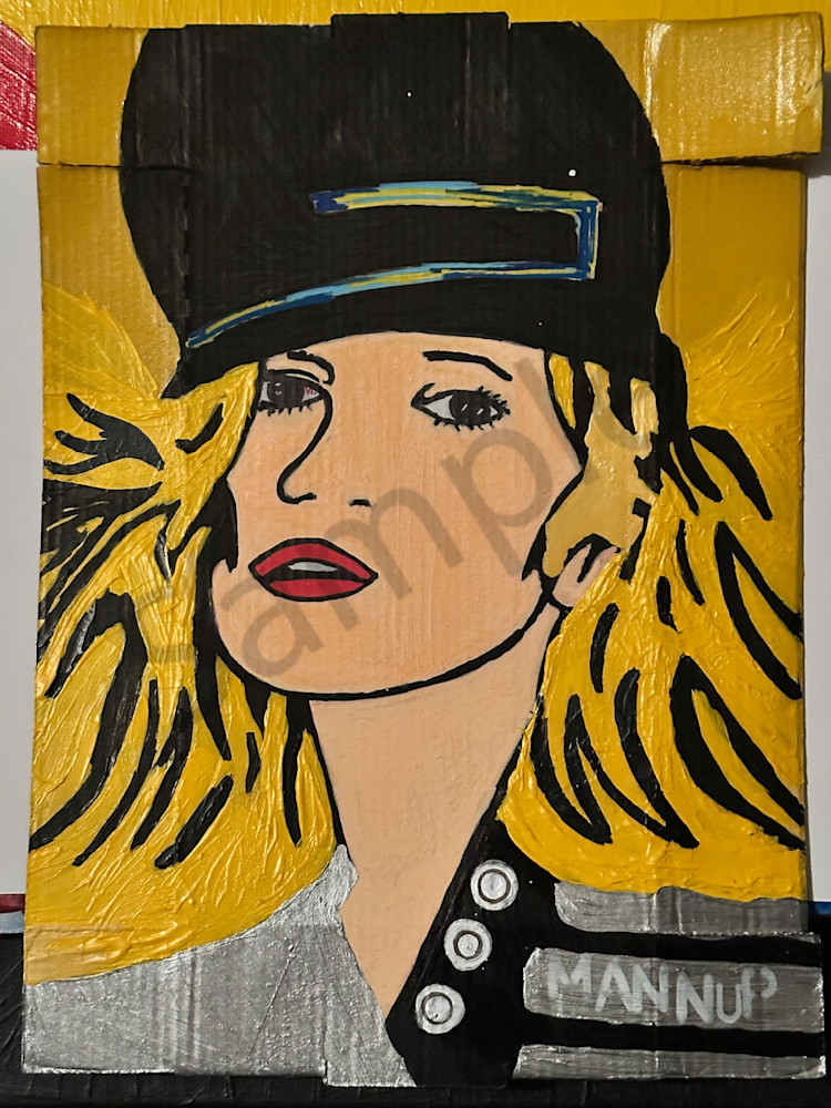 Blonde "Andy Warhol" Art | MANN uP Art