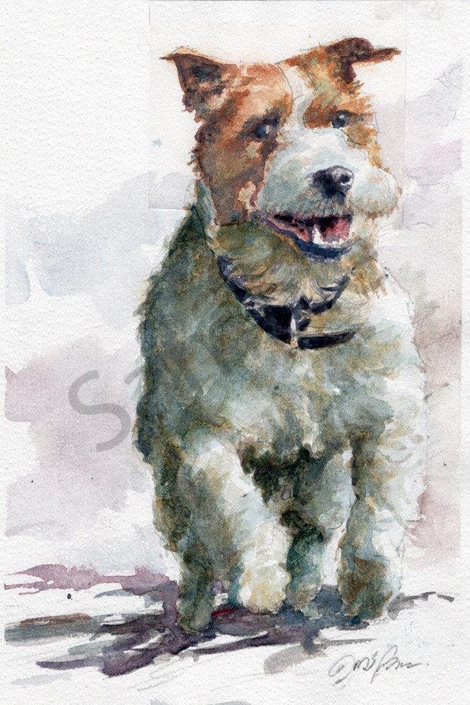 A Canine's Glow Art | Jose Bon