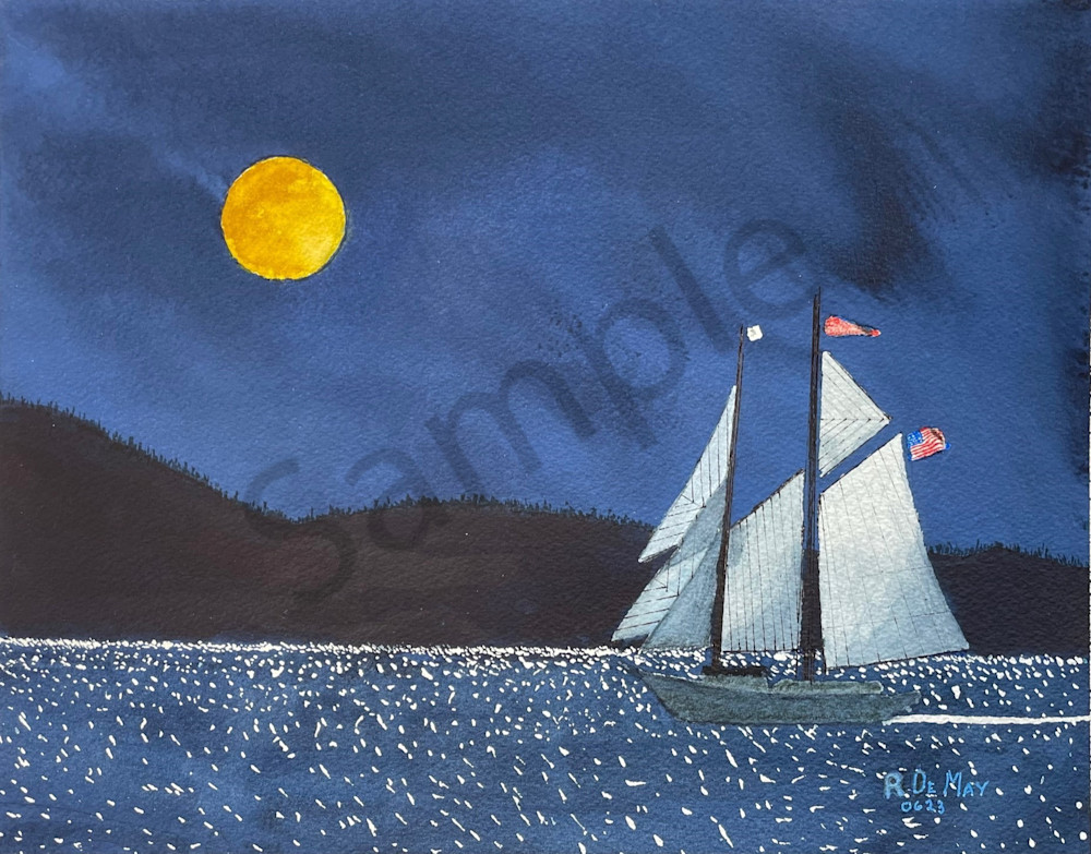 Night Voyage   De May Studios Art | De May Studios, LLC
