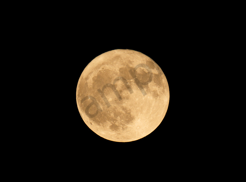 Buck Full Moon Print, July Full Moon Photography, Celestial Wall Art bamaprice.com