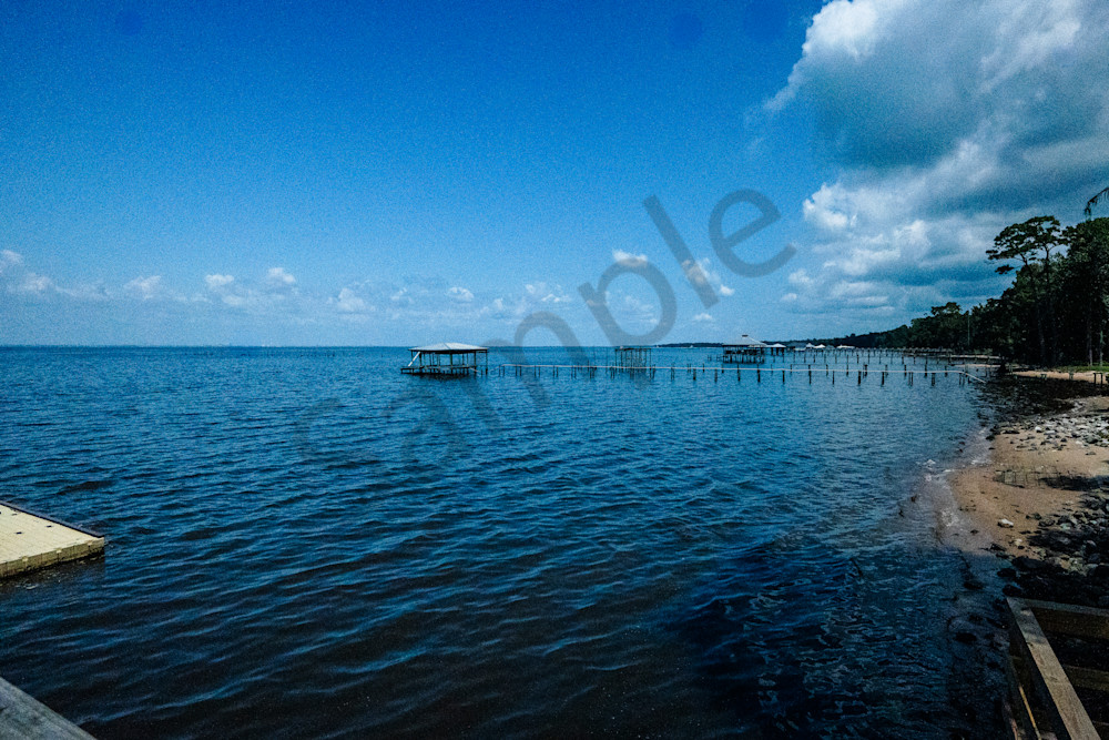 Mobile Bay Serenity - View from May Day Park, Daphne AL Print | bamaprice.com