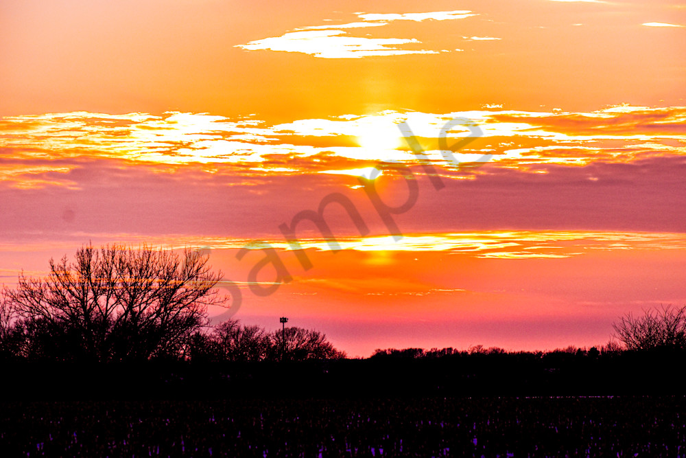 December Sunset Photography Art | Photos By Regan