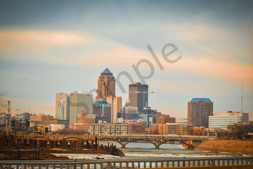 Des Moines Cityscape 1.Jpg Photography Art | Photos By Regan