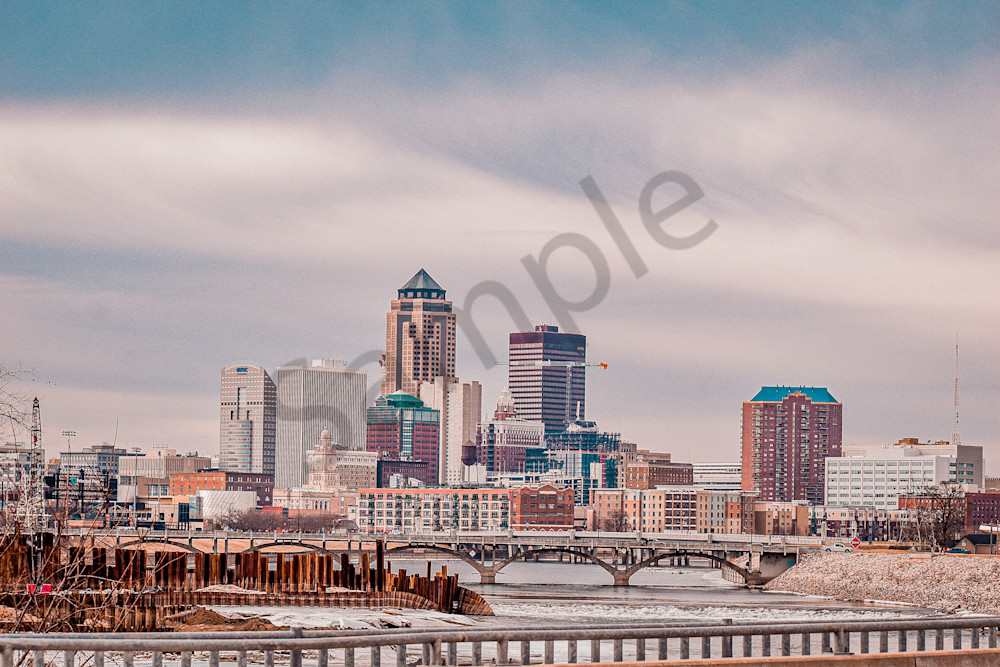 Des Moines Cityscape 2.Jpg Photography Art | Photos By Regan