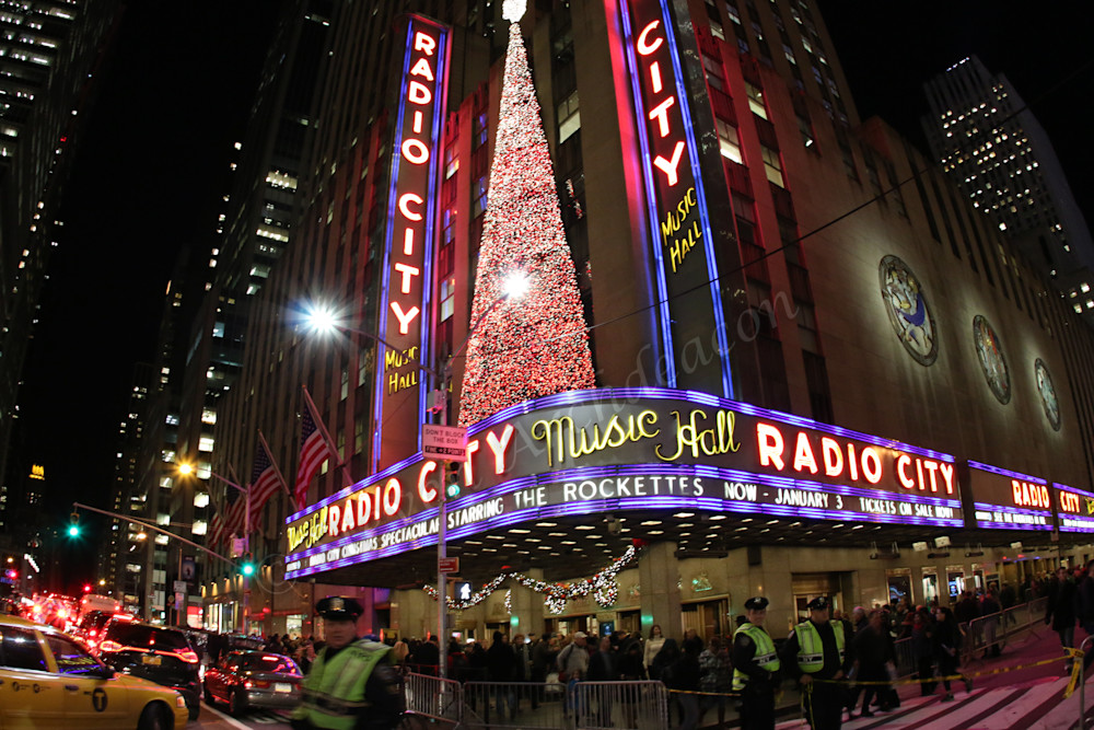 Radio City Music Hall Photograph by Steven Archdeacon. Radio City Music Hall Photograph by Steven Archdeacon.