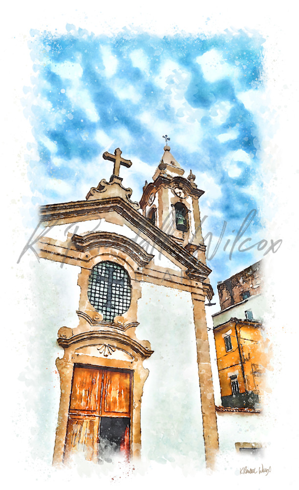 Igreja De Santa Marinha   Vila Nova De Gaia, Portugal Art | K. Randall Wilcox Fine Art