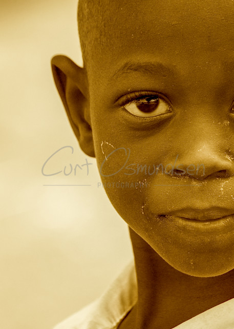 Boy In Kenya Photography Art | Curt Osmundsen Photography