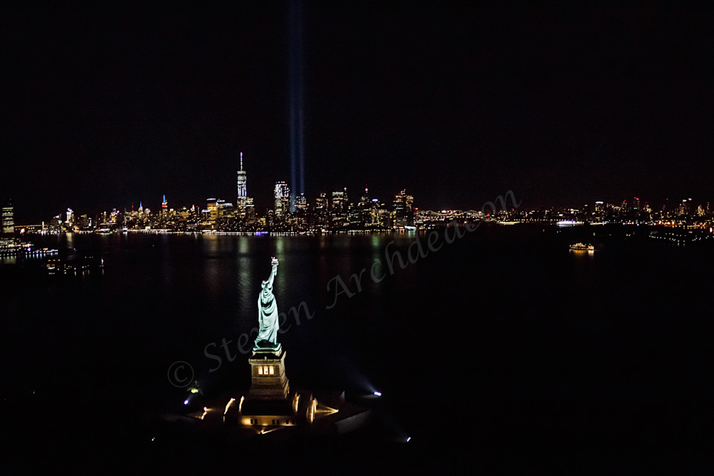 Art Art Posters World Trade Center Tribute Lights Wtc Art Poster 24x36