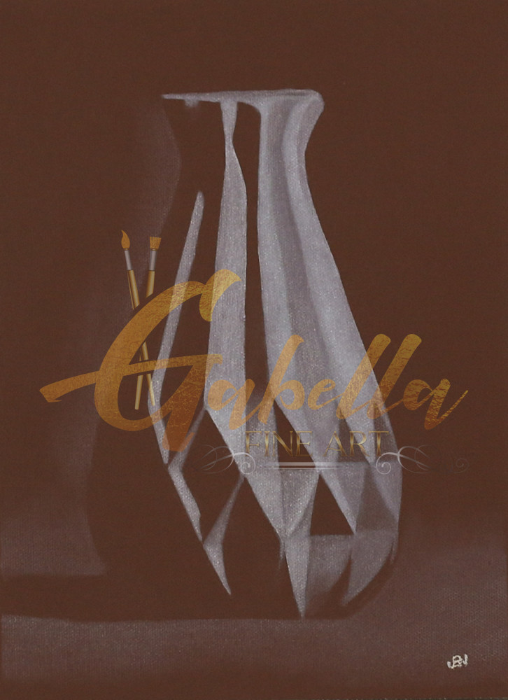 Vase Vacant Shadows Art | Gabella Fine Art
