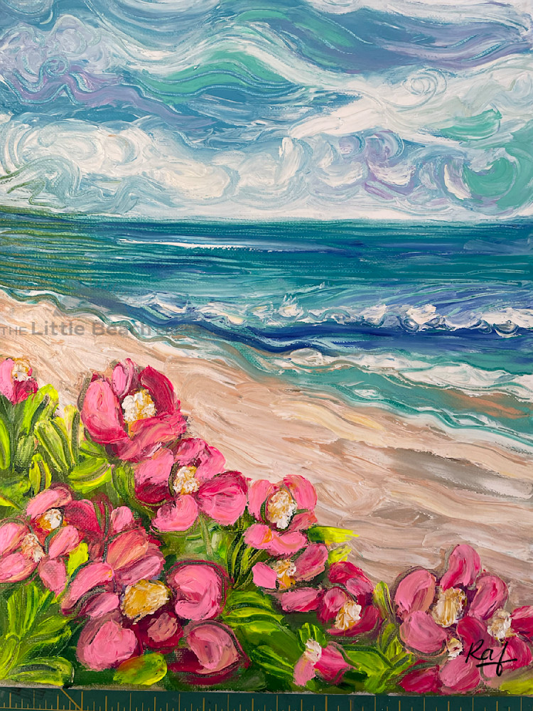 Beach Roses Art | The Little Beach Press