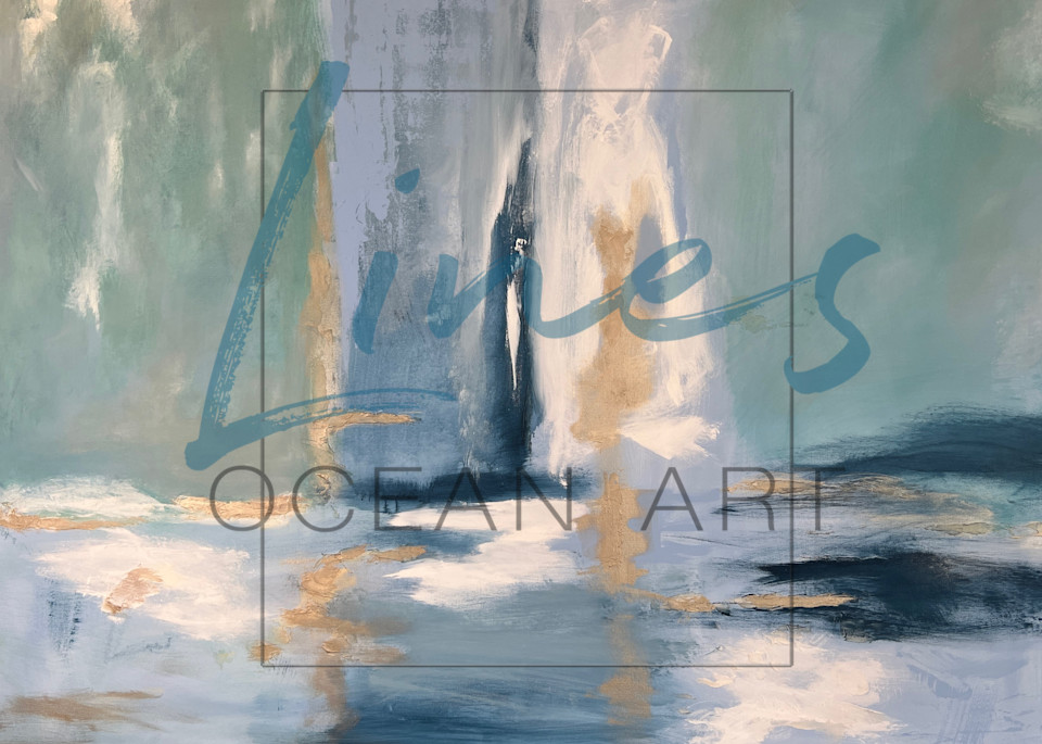 Away Fine Art Print Art | Lines Ocean Art