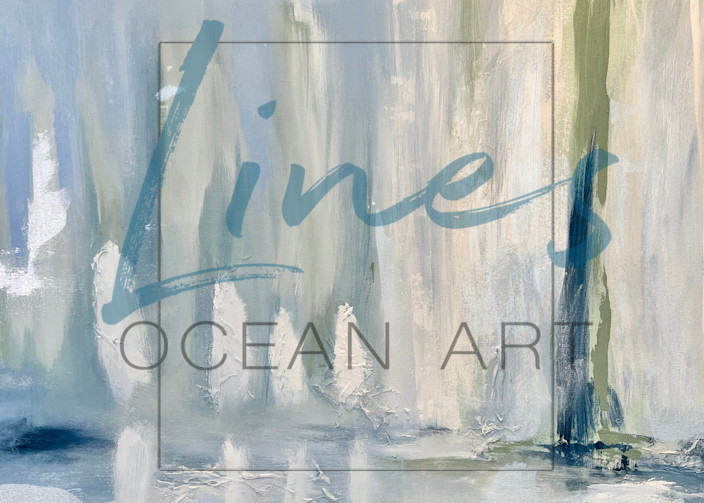 Pearl Horizon Art | Lines Ocean Art