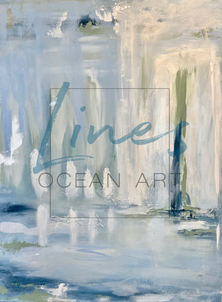 Pearl Horizon Art | Lines Ocean Art
