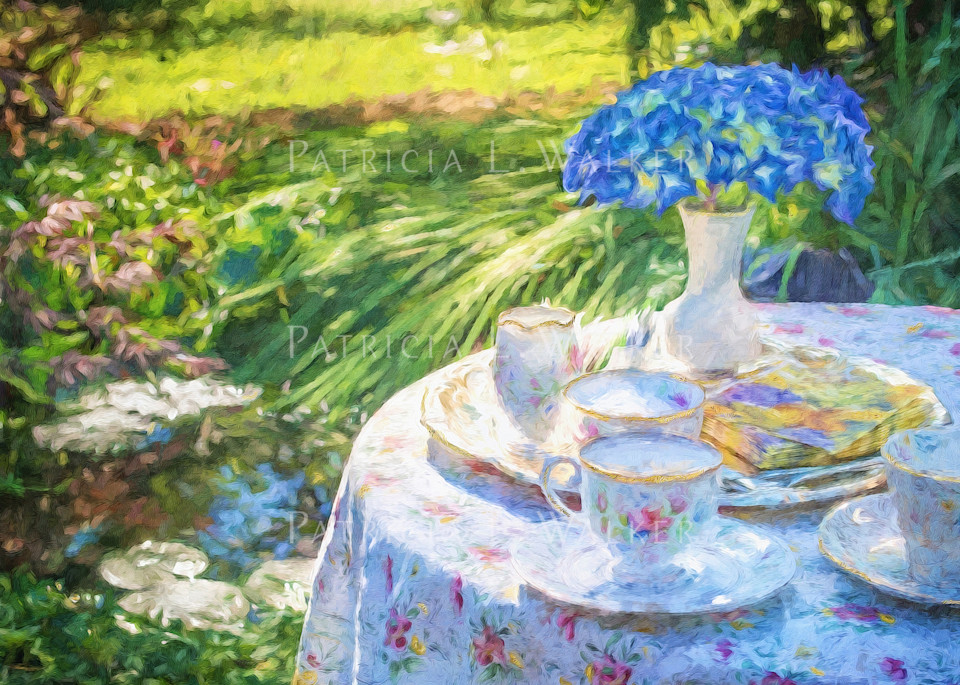 A Garden Table for Two