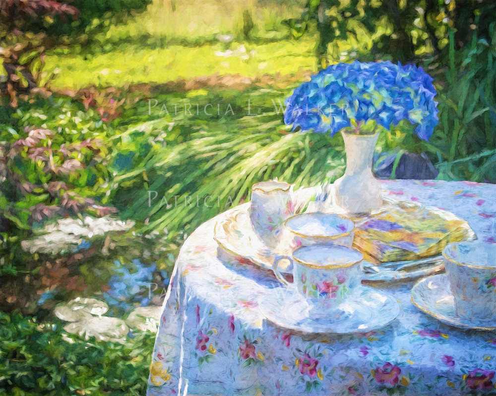 A Garden Table for Two