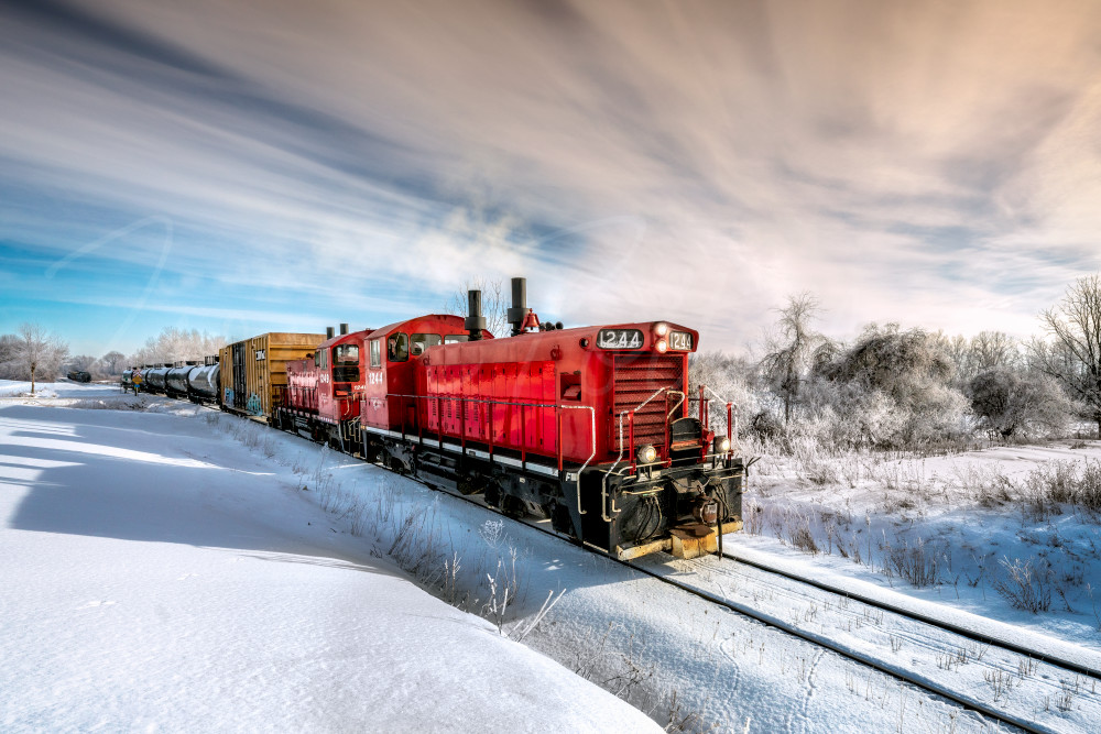 Working The Winter Rails Photography Art | Trevor Pottelberg Photography Working The Winter Rails Photography Art | Trevor Pottelberg Photography