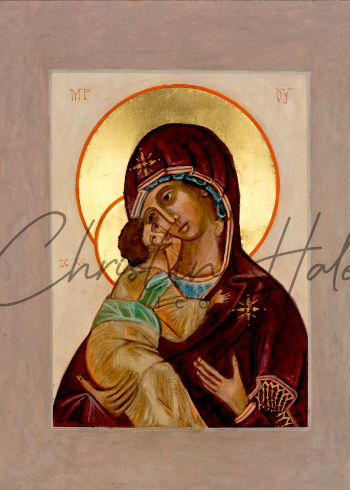 Madonna and Child Icon