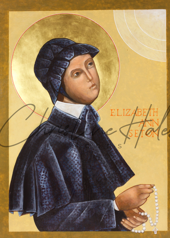 Saint Elizabeth Ann Seton Icon