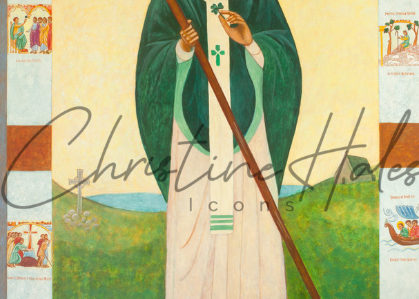 Saint Patrick Icon