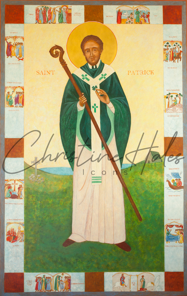 Saint Patrick Icon