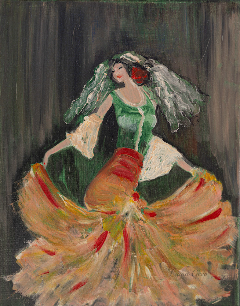 Flame Of The Dance Art | Liana Art