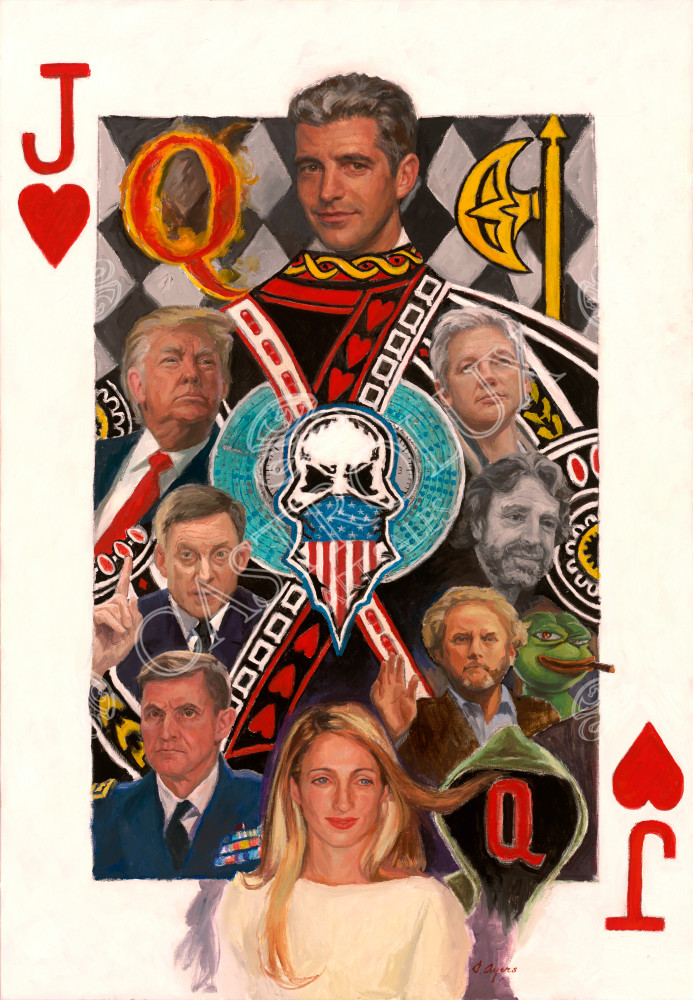 Trump Card | Jack of Hearts by Donna Ayers Vorbach