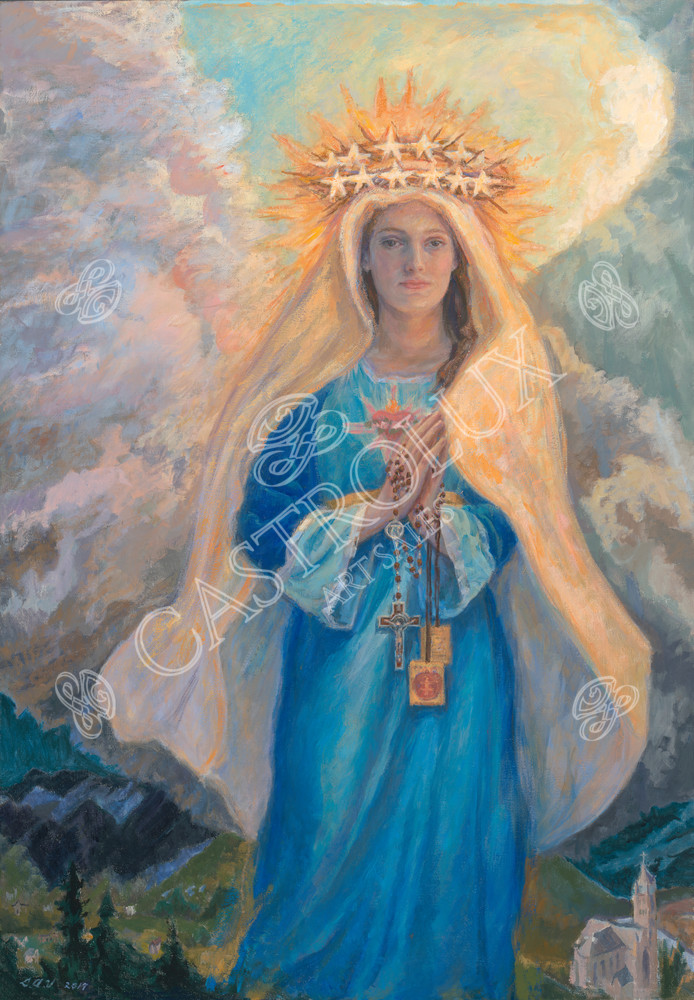 The Blessed Mother, Our Lady of Victory by Donna Ayers Vorbach