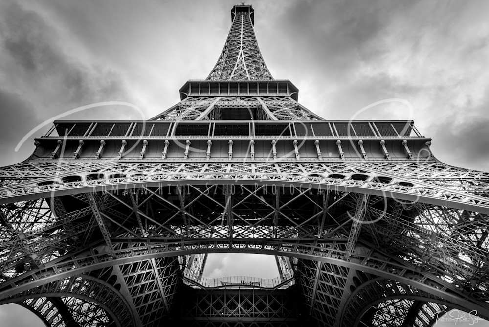 RHS Gallery - Romain Hini-Szlos photography - "PARISIAN ICON: THE EIFFEL TOWER FROM BELOW
