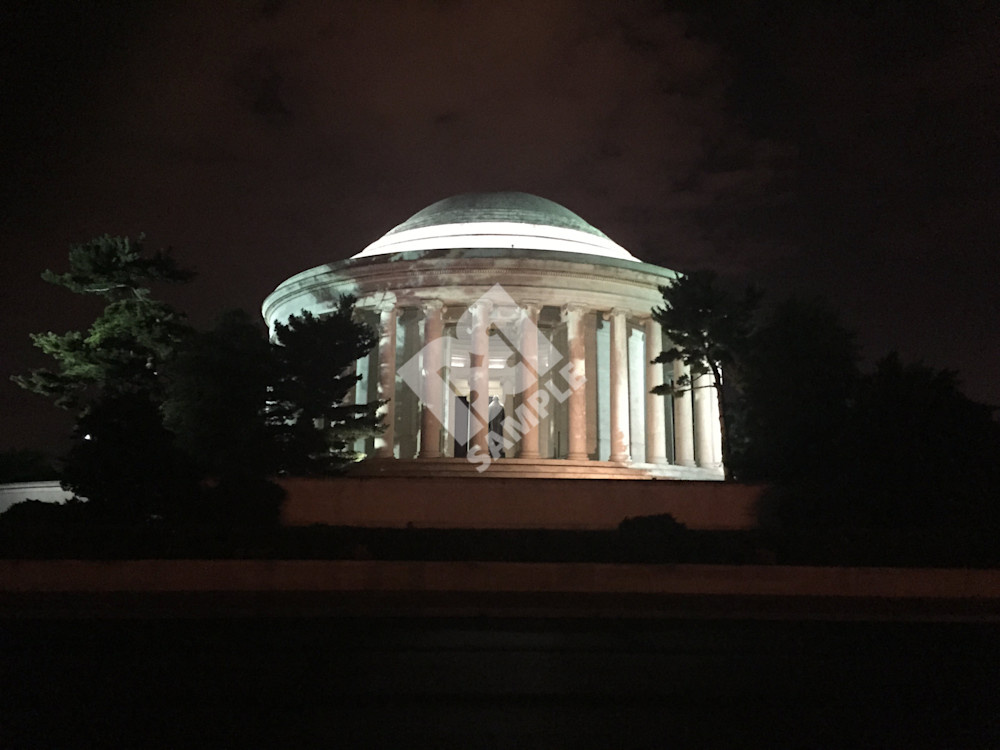 Jefferson Memorial Art | BBrom ART