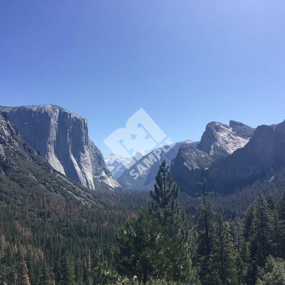Yosemite Tunnel View Art | BBrom ART