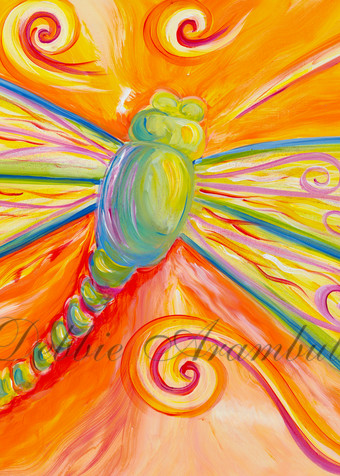 Dragonfly Dreams Magnets Art | Heartworks Studio Inc