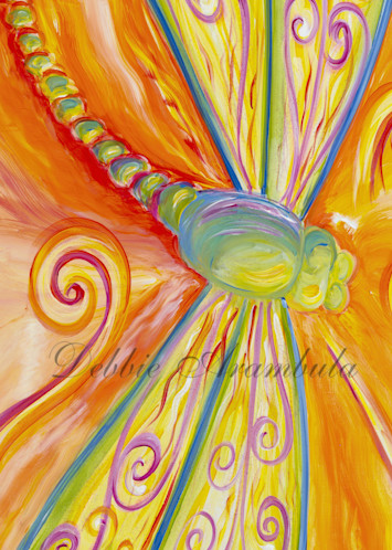 Dragonfly Dreams Yoga Mat Art | Heartworks Studio Inc