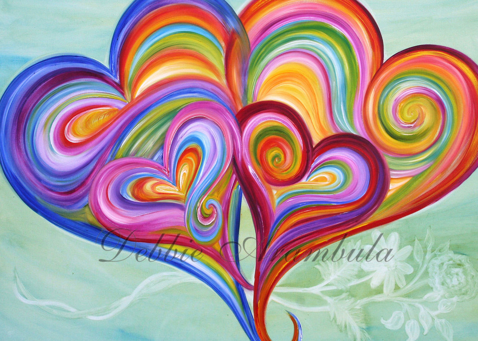 Family Love With Flowers Calendars Art | Heartworks Studio Inc