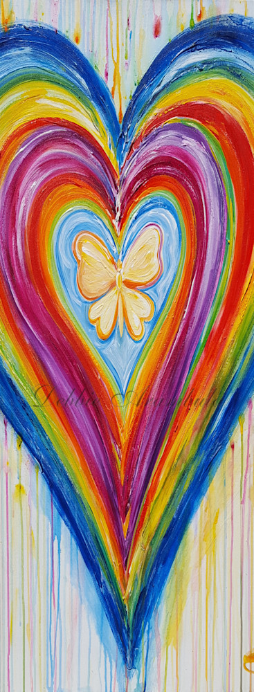 Souls Rainbow Yoga Mat Art | Heartworks Studio Inc