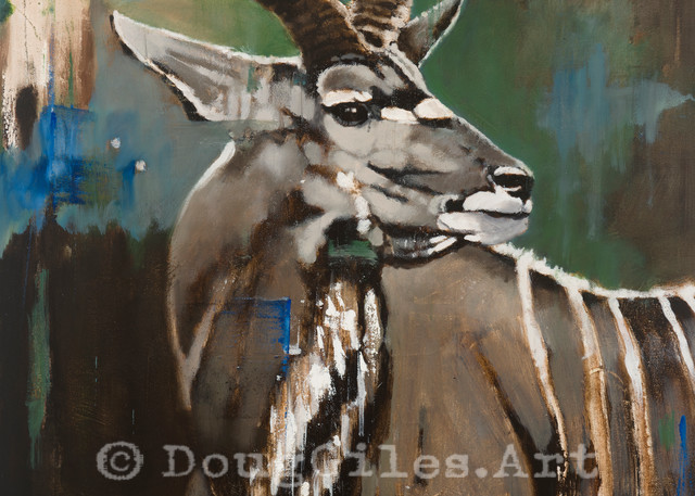 Kudu Bull Art | Doug Giles Art, LLC