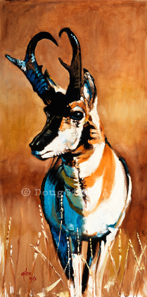 Sage Goat Of The High Plains Art | Doug Giles Art, LLC