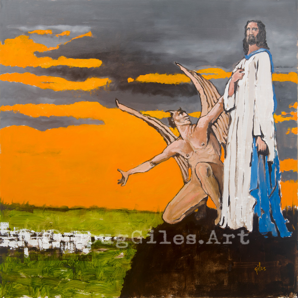 The Temptation Of Christ #2 Art | Doug Giles Art, LLC