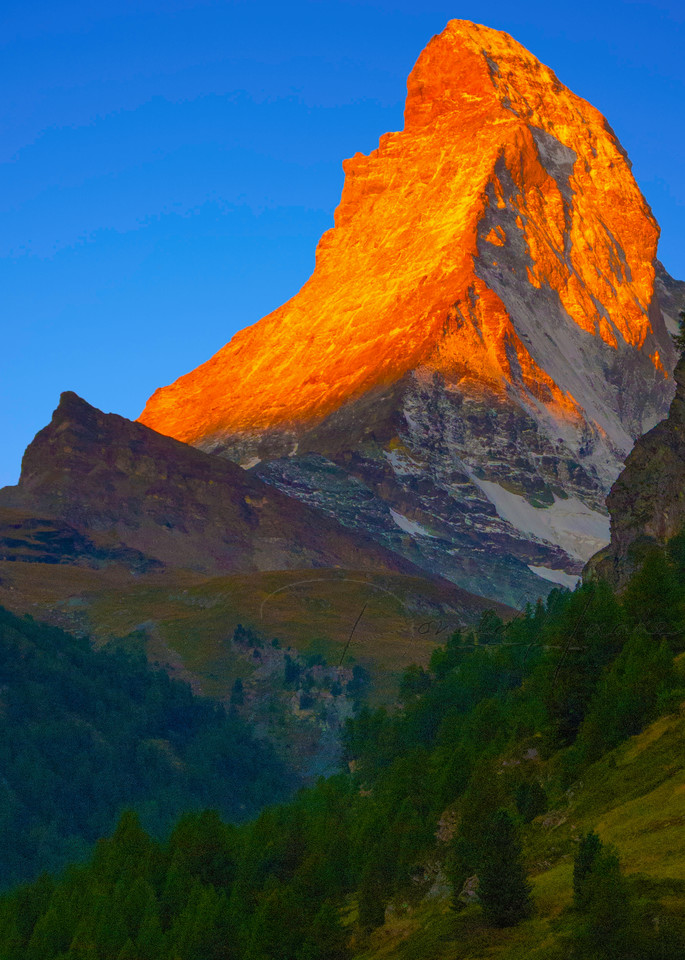 Matterhorn Morning Photography Art | Donald Haake Photography