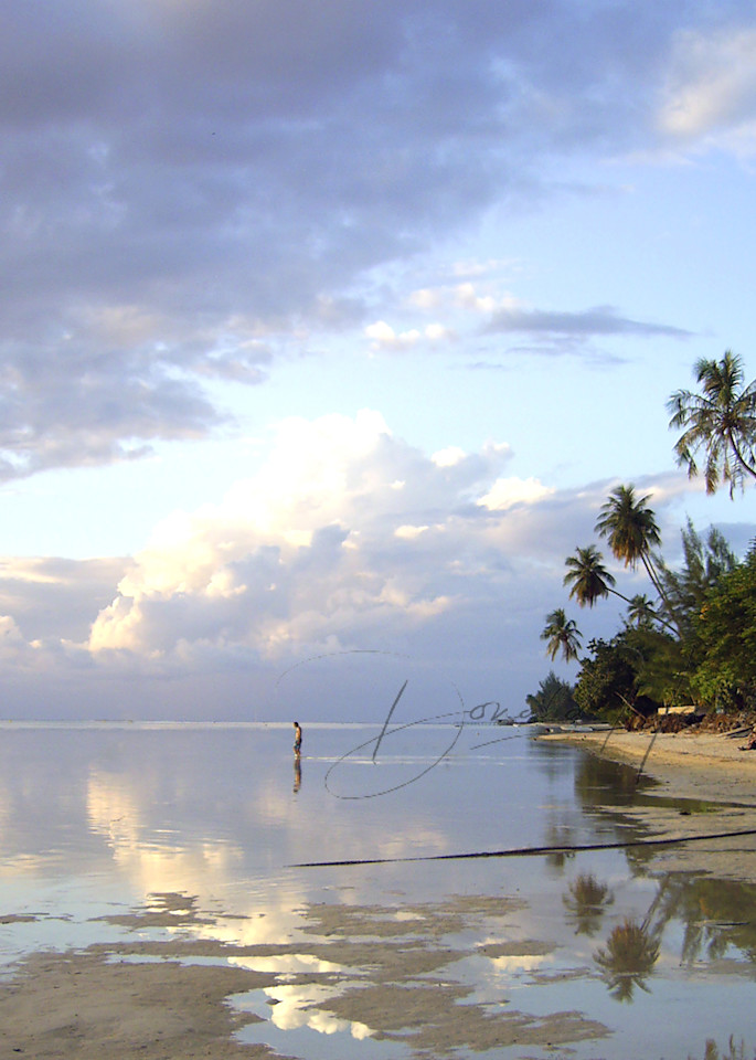 Moorea sunset, Moorea Islans, Tahiti