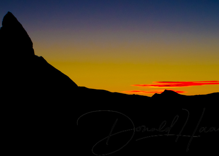 Sunset At The Matterhorn Photography Art | Donald Haake Photography