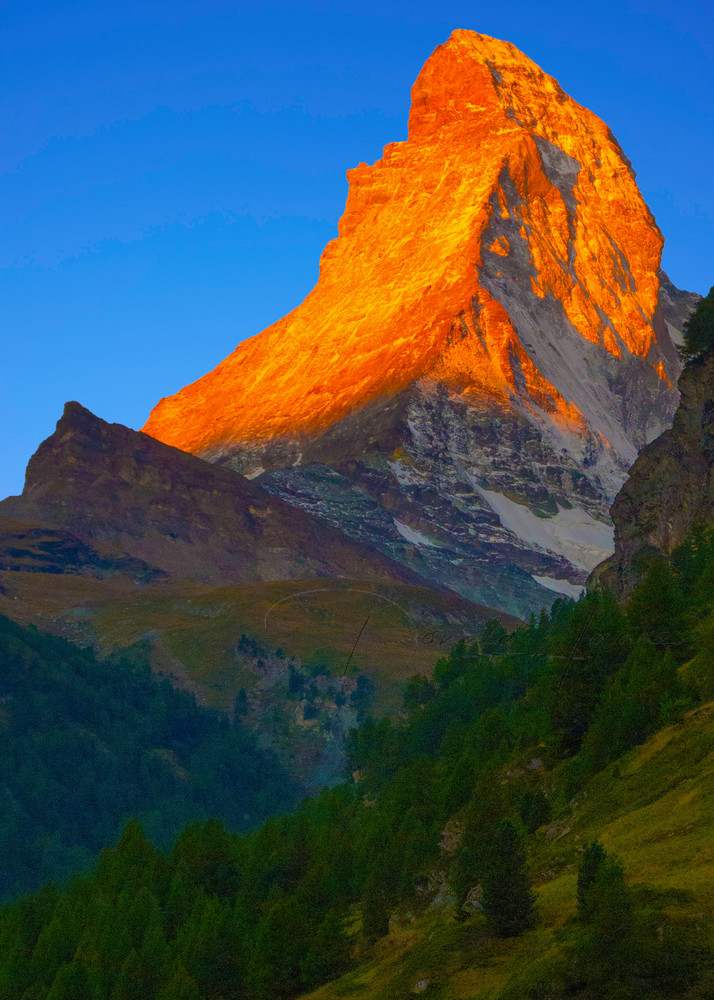 Matterhorn Morning Photography Art | Donald Haake Photography