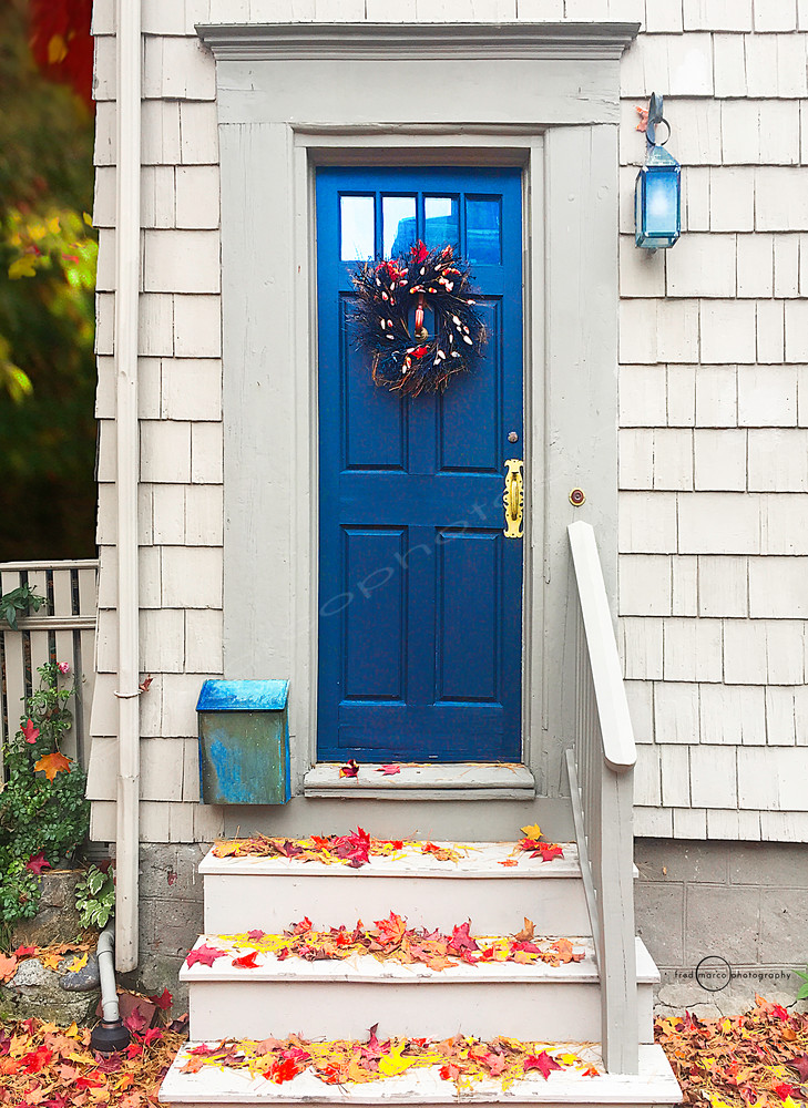 Blue Door in October