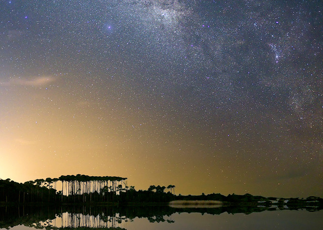 Western Lake under the Stars | Taken at Grayton Beach along Hwy 30A in Florida  | Fine Art Prints on Canvas, Paper, Metal, & More | Waldorff Photography